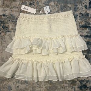 Glam Creme Skirt